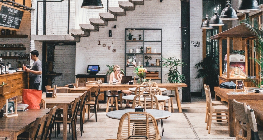 カフェ店内のイメージ